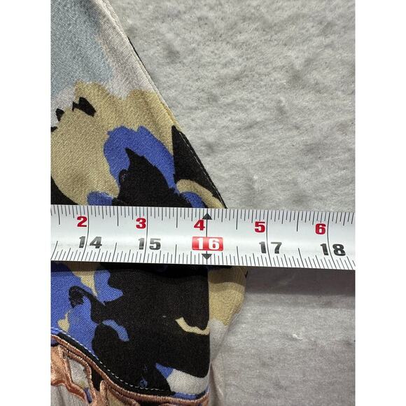 Intimately Free People Tank Dress Gauzy Boho Shark Hi Lo Hem Festival Resort M - Picture 8 of 12